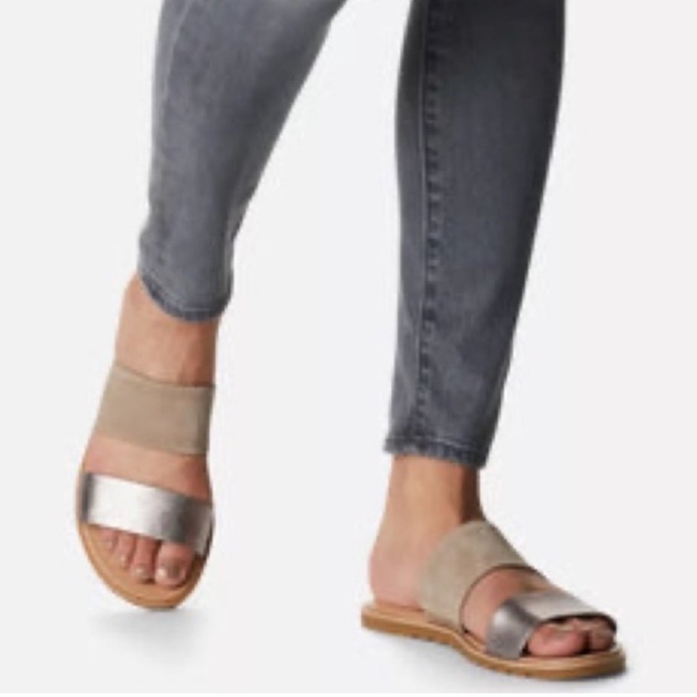 SOREL Ella II Slip On Slide Sandal Women's Size 9.5